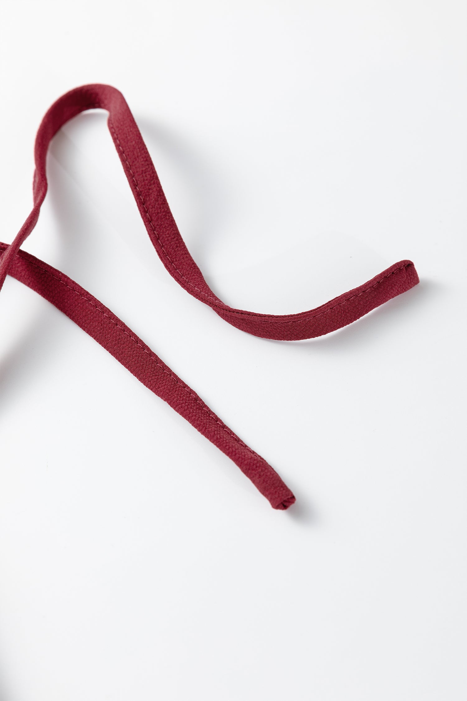 Fiery Red Black Frill Tiered Drawstring Waist Maxi Skirt PLUS AVAILIBLE